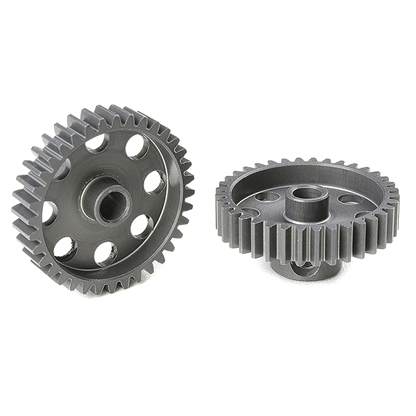 Corally 48 Dp Pinion Short Hard Anodised Al7075 36 Teeth Shaft Dia. 3.17mm (C-70436)