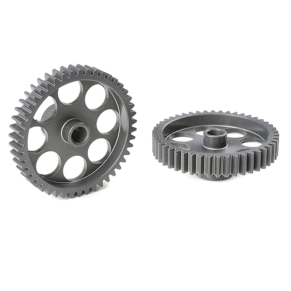 Corally 48 Dp Pinion Short Hard Anodised Al7075 46 Teeth Shaft Dia. 3.17mm (C-70446)