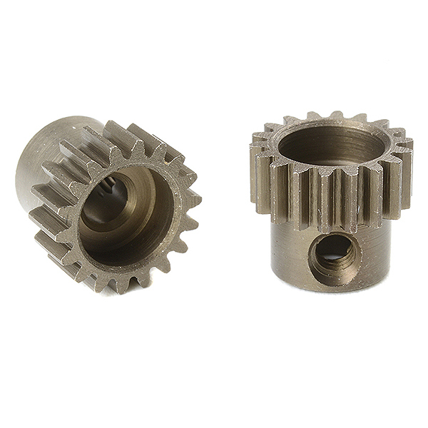 Corally 48 Dp Pinion Short Hardened Steel 18 Teeth Shaft Dia. 3.17mm (C-71418)