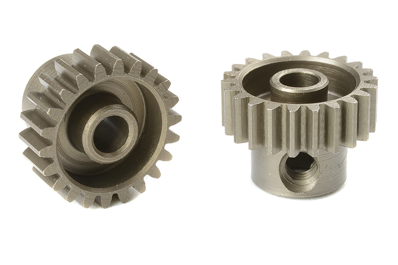 Corally 48 Dp Pinion Short Hardened Steel 22 Teeth Shaft Dia. 3.17mm (C-71422)