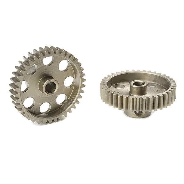Corally 48 Dp Pinion Short Hardened Steel 38 Teeth Shaft Dia. 3.17mm (C-71438)