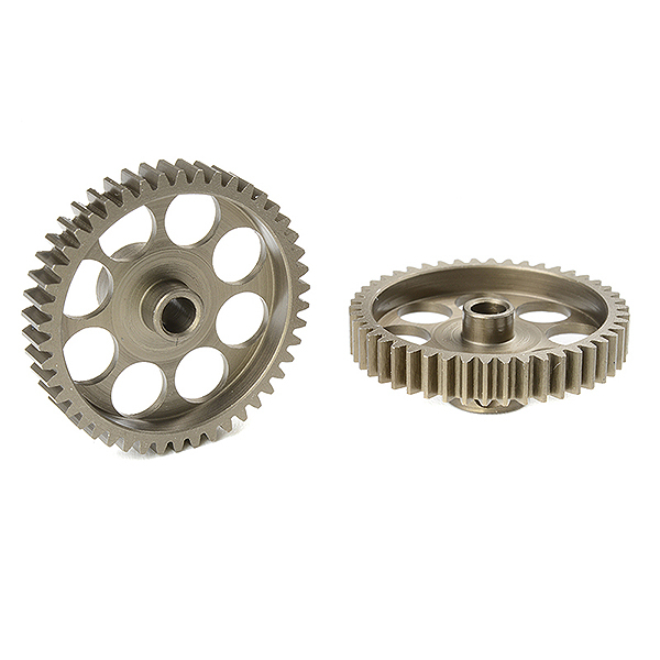 Corally 48 Dp Pinion Short Hardened Steel 46 Teeth Shaft Dia. 3.17mm (C-71446)