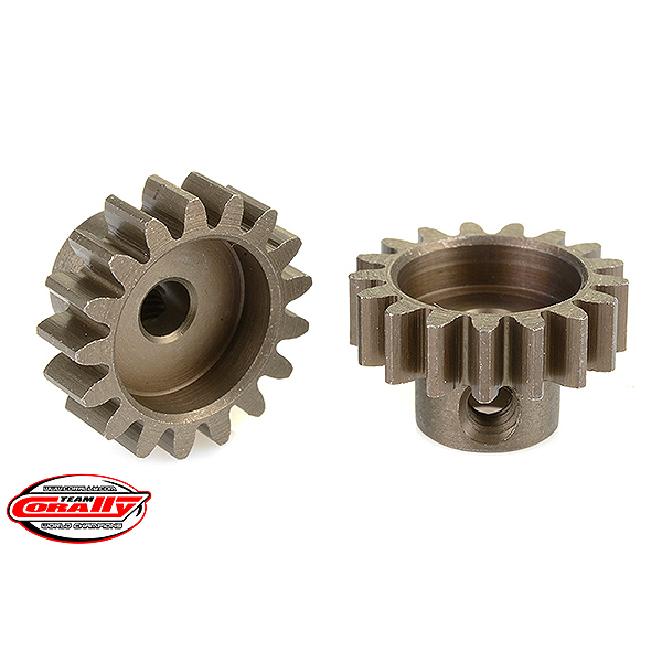 Corally 32 Dp Pinion Short Hardened Steel 17 Teeth Shaft Dia. 3.17mm (C-71517)