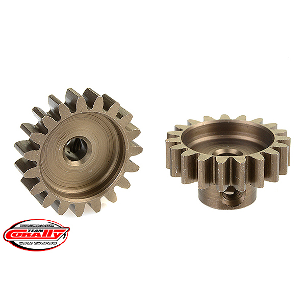 Corally 32 Dp Pinion Short Hardened Steel 19 Teeth Shaft Dia. 3.17mm (C-71519)