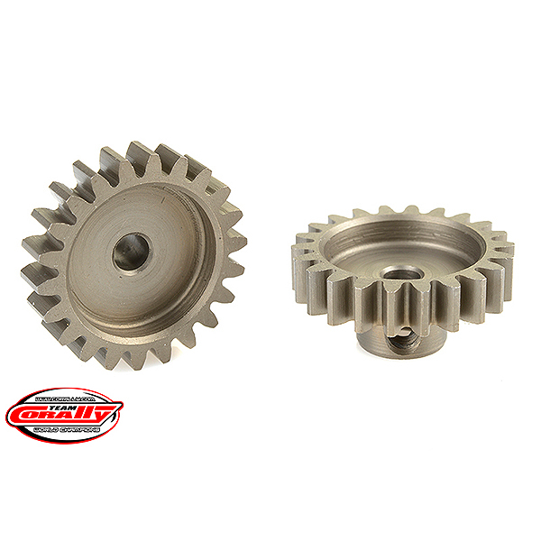Corally 32 Dp Pinion Short Hardened Steel 22 Teeth Shaft Dia. 3.17mm (C-71522)