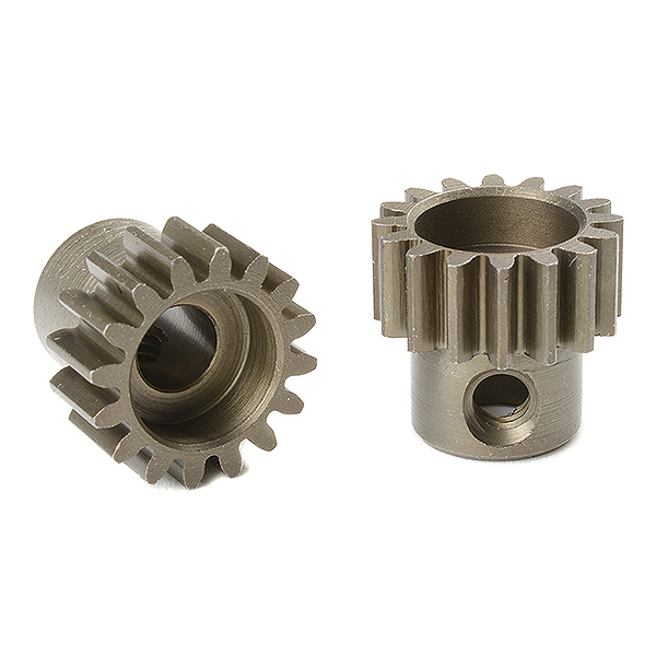 Corally 32 Dp Pinion Short Hardened Steel 16 Teeth Shaft Dia. 5mm (C-72516)