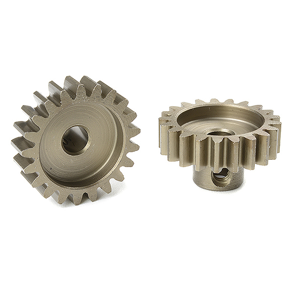 Corally M1.0 Pinion Short Hardened Steel 21 Teeth Shaft Dia. 5mm Mod1 (C-72721)