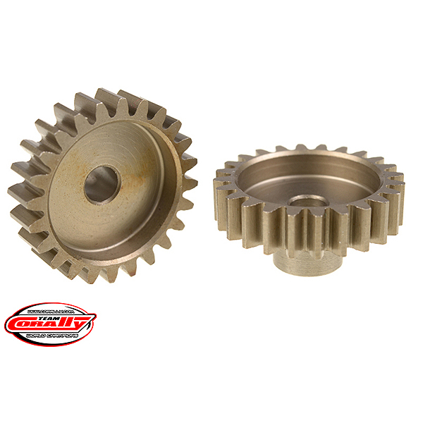 Corally M1.0 Pinion Short Hardened Steel 24 Teeth 5mm Mod1 (C-72724)