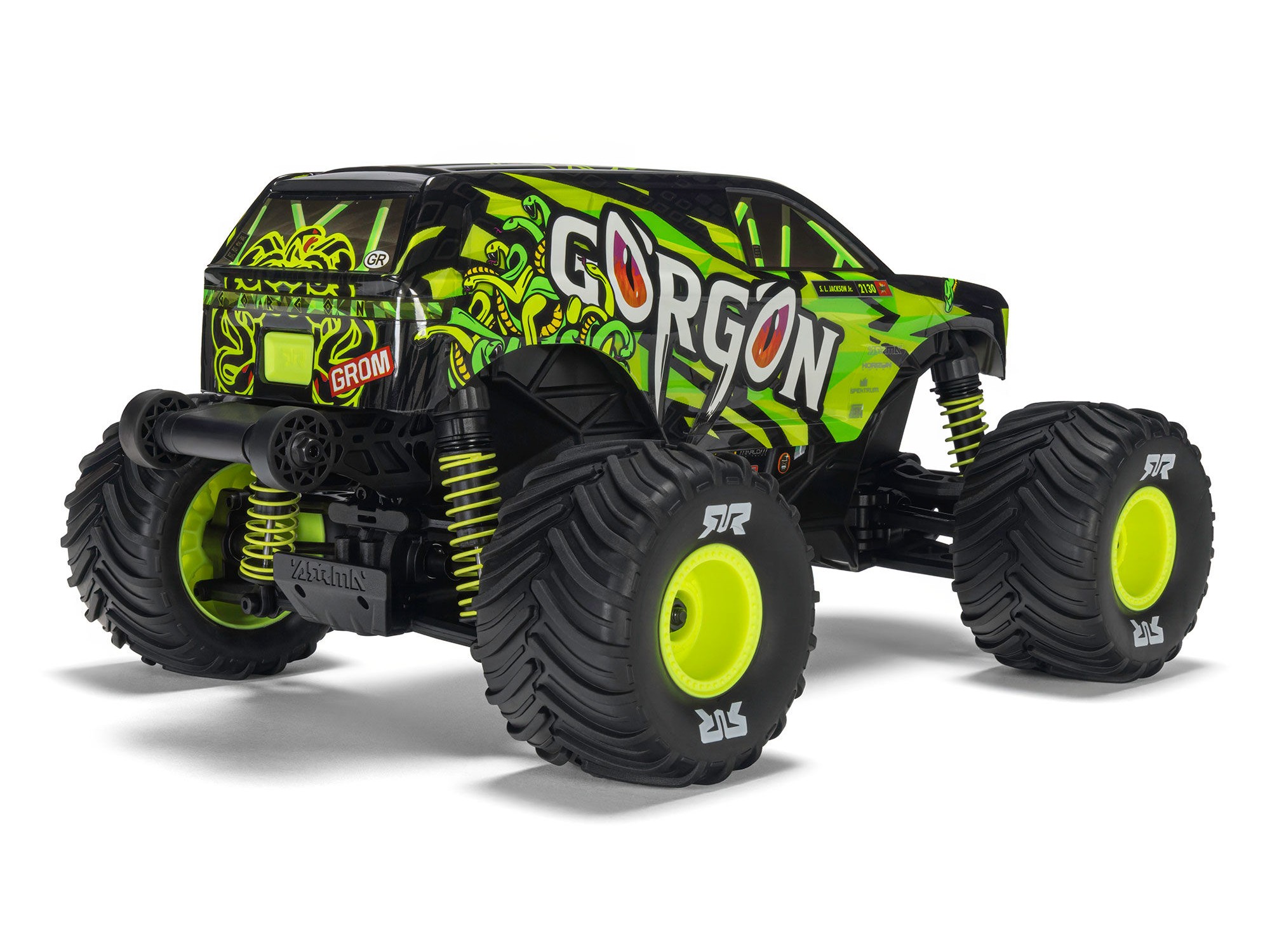 Arrma 1/16 GORGON GROM 4X4 RTR Monster Truck Yellow (C-ARA2130T1)