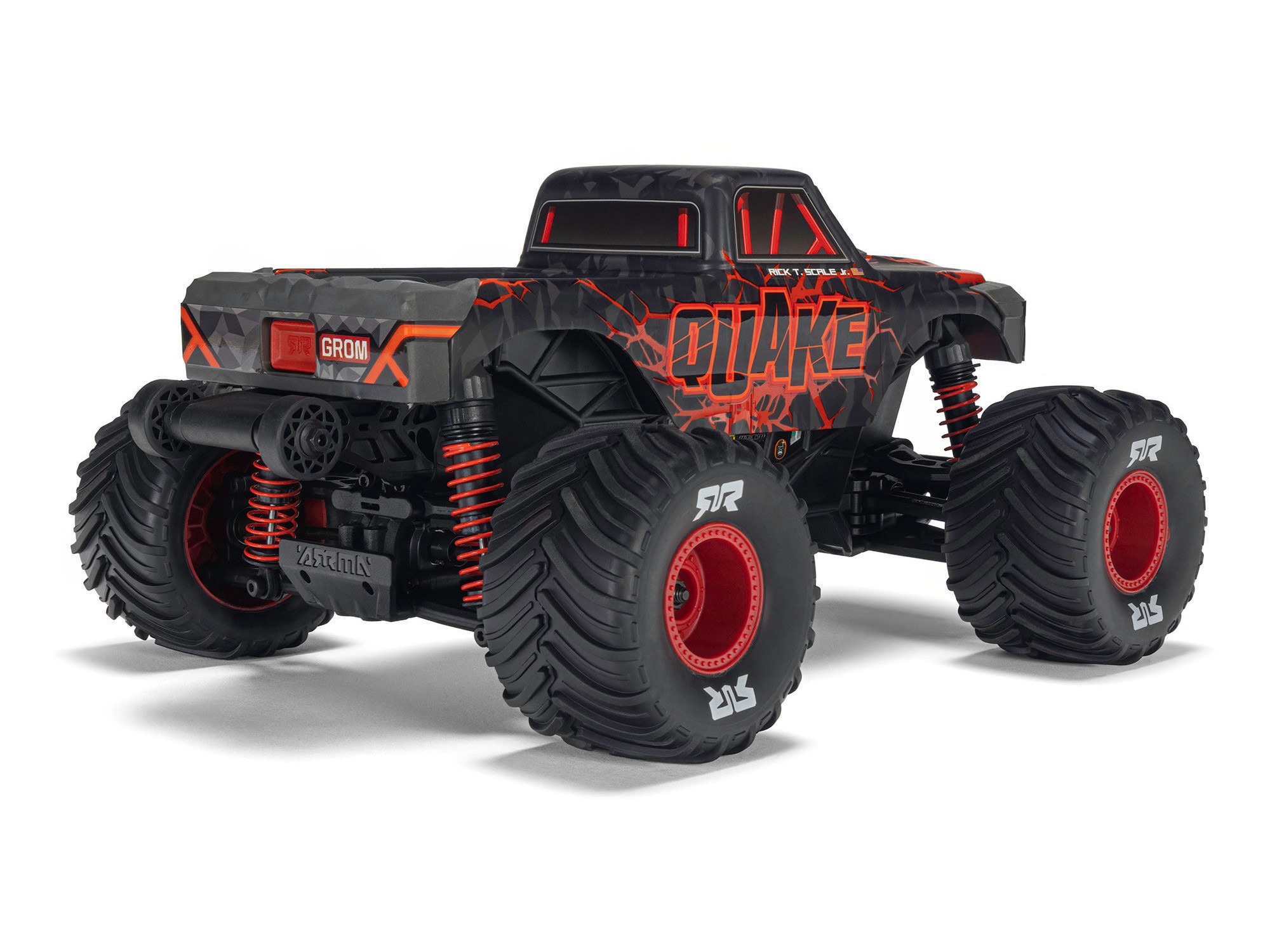 Arrma 1/16 QUAKE GROM 4X4 RTR Monster Truck Red (C-ARA2137T1)