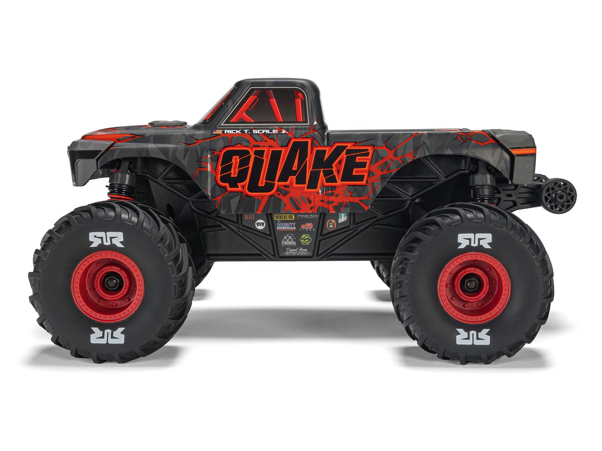 Arrma 1/16 QUAKE GROM 4X4 RTR Monster Truck Red (C-ARA2137T1)