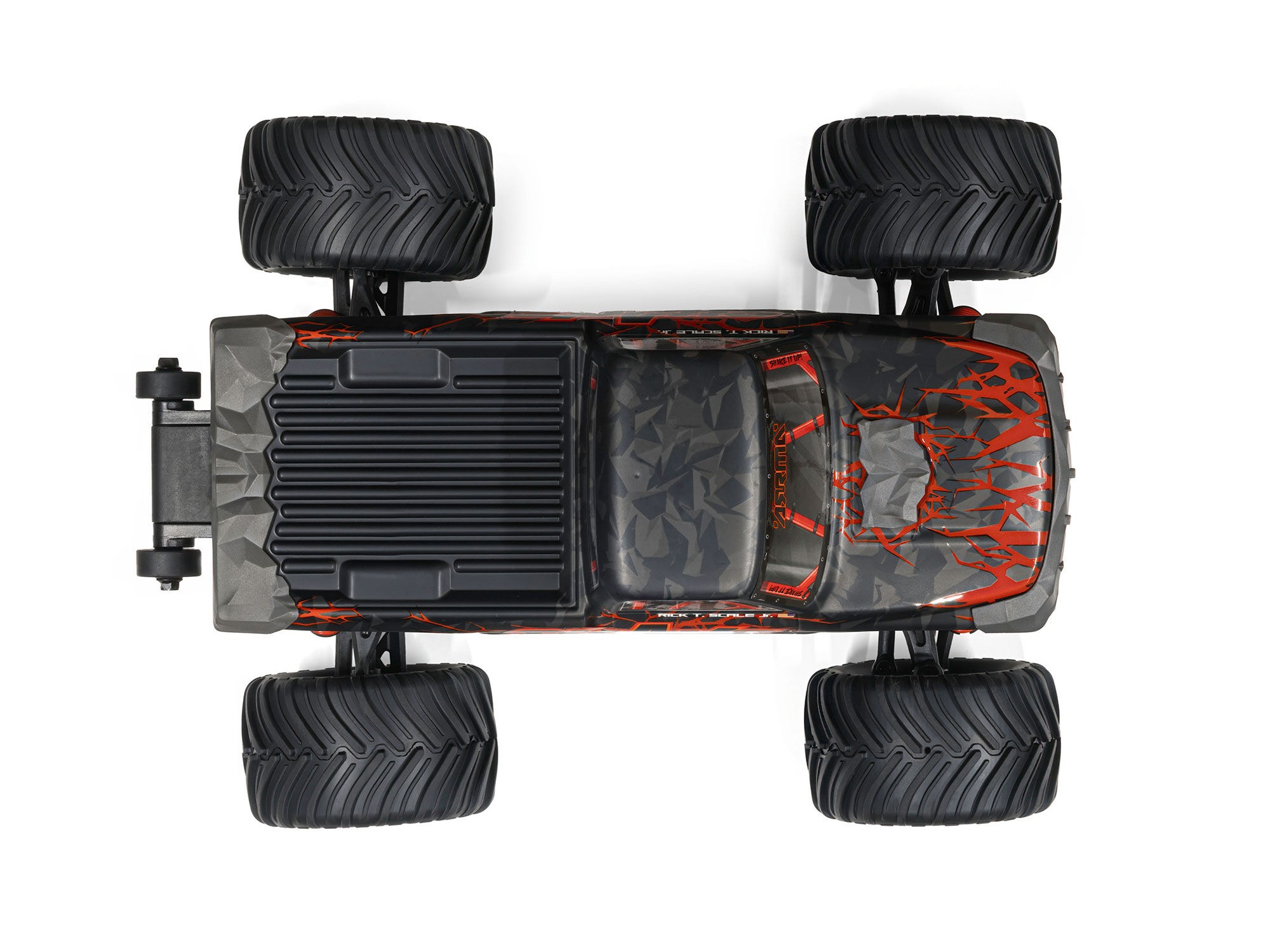 Arrma 1/16 QUAKE GROM 4X4 RTR Monster Truck Red (C-ARA2137T1)