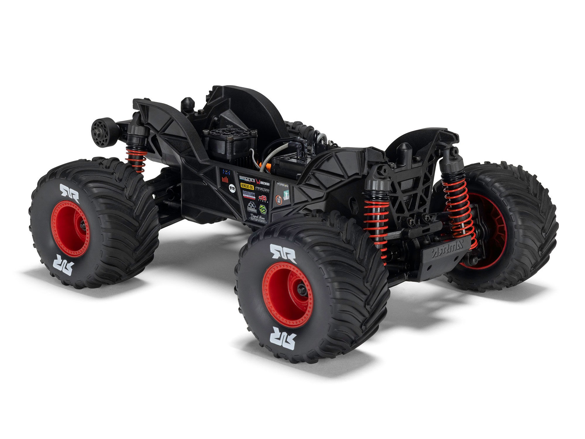 Arrma 1/16 QUAKE GROM 4X4 RTR Monster Truck Red (C-ARA2137T1)