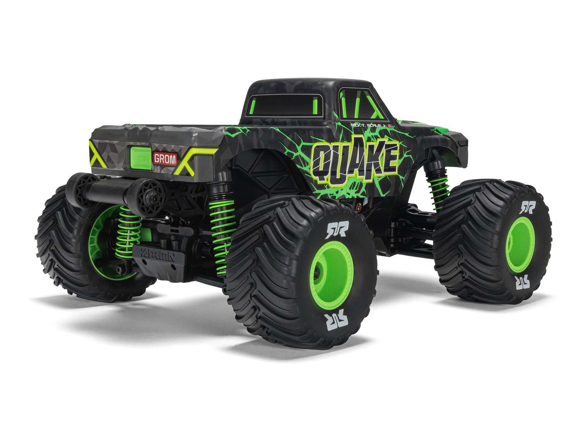 Arrma 1/16 QUAKE GROM 4X4 RTR Monster Truck Green (C-ARA2137T2)
