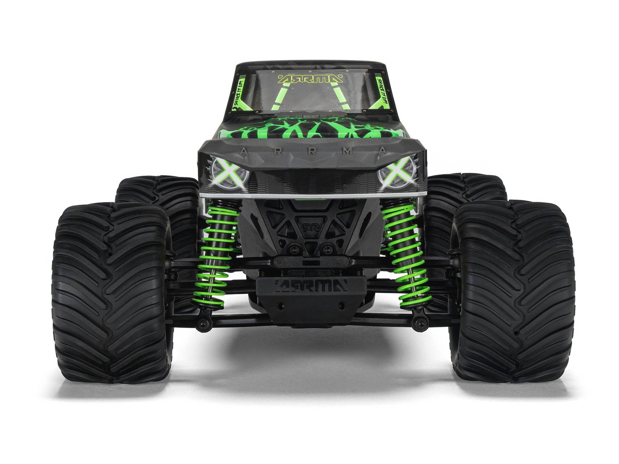 Arrma 1/16 QUAKE GROM 4X4 RTR Monster Truck Green (C-ARA2137T2)