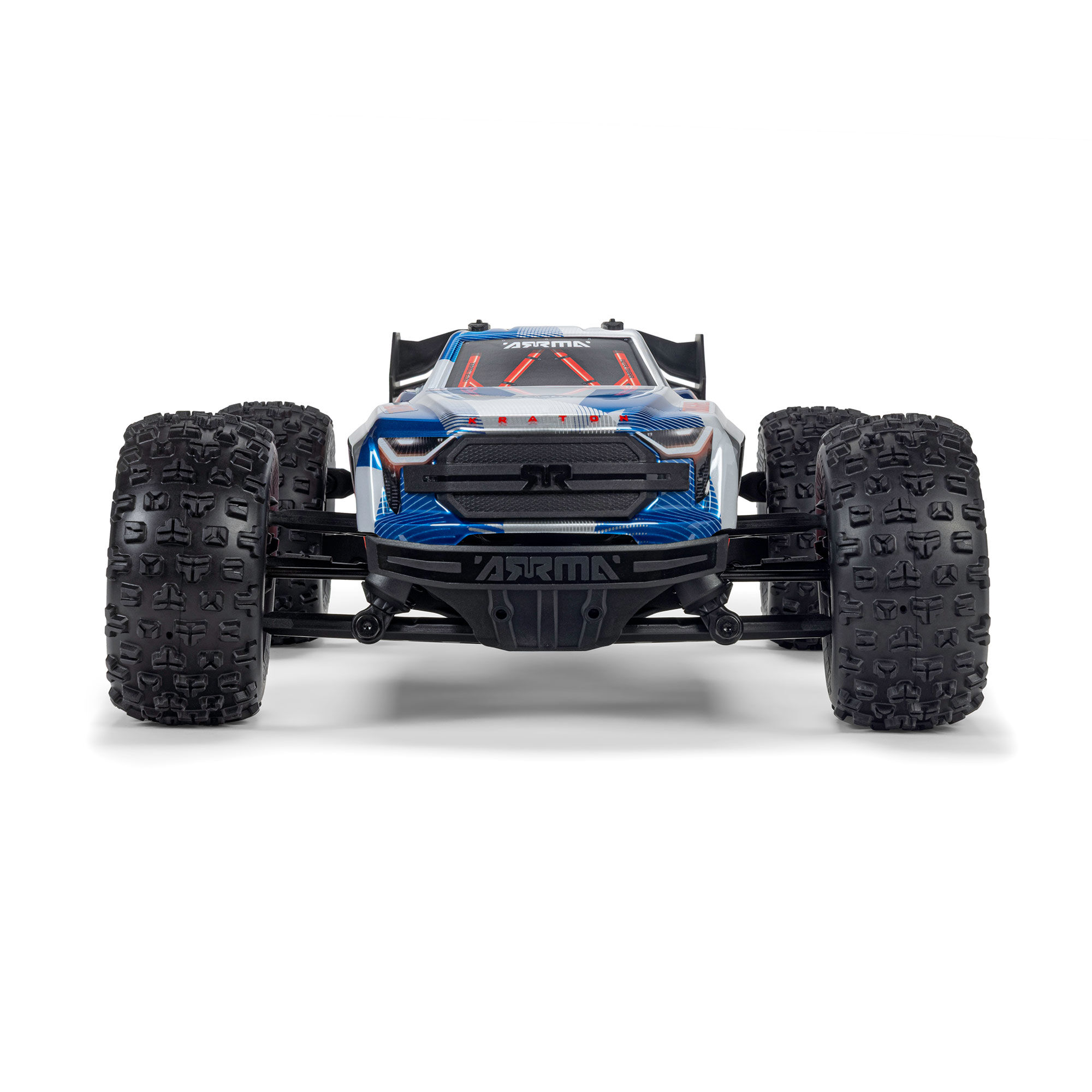 Arrma 1/16 MINI KRATON 3S DSC 4X4 RTR with Batt/Charg, Red/Blue (C-ARA2508ST1)
