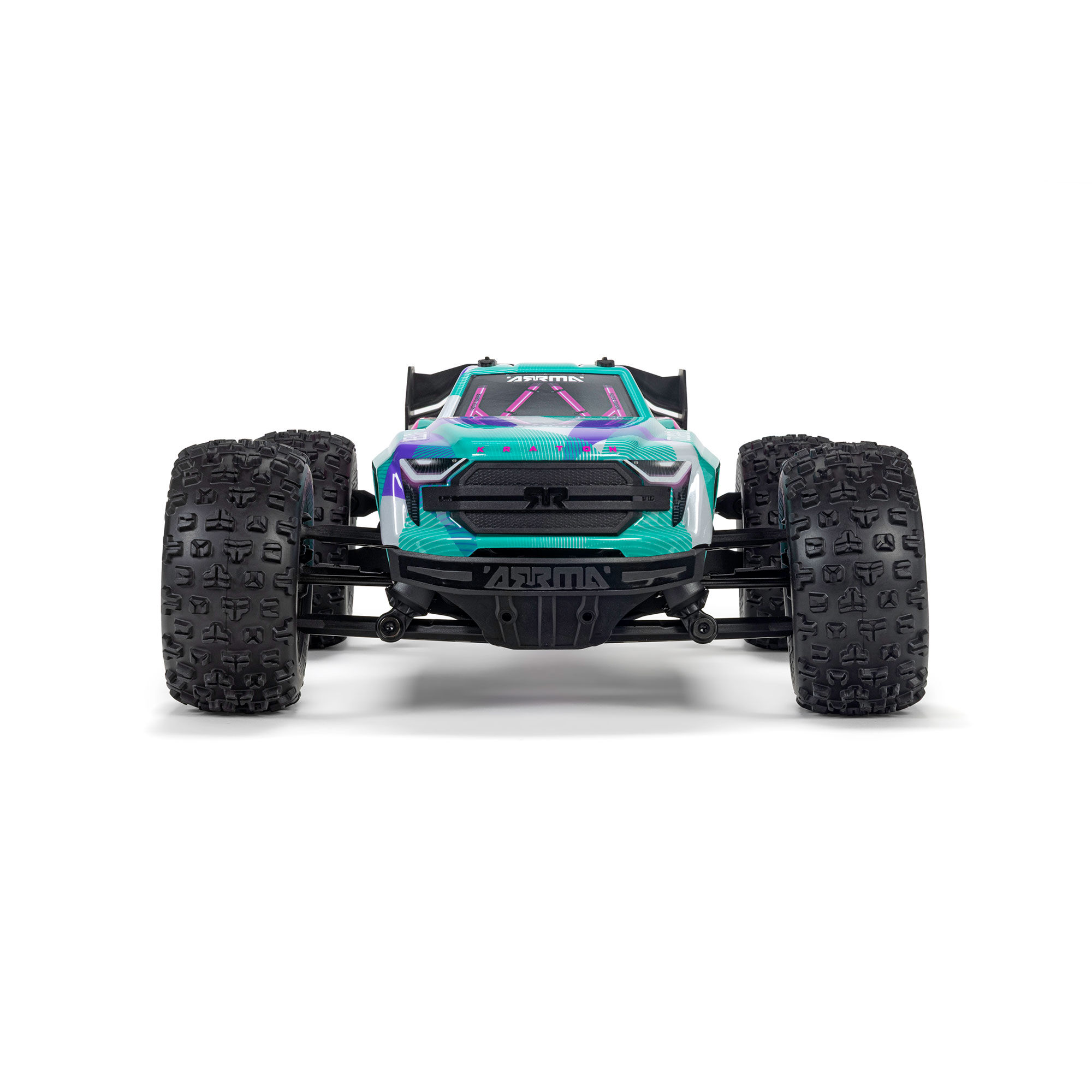 Arrma 1/16 MINI KRATON 3S DSC 4X4 RTR with Batt/Charg, Teal/Pink (C-ARA2508ST2)