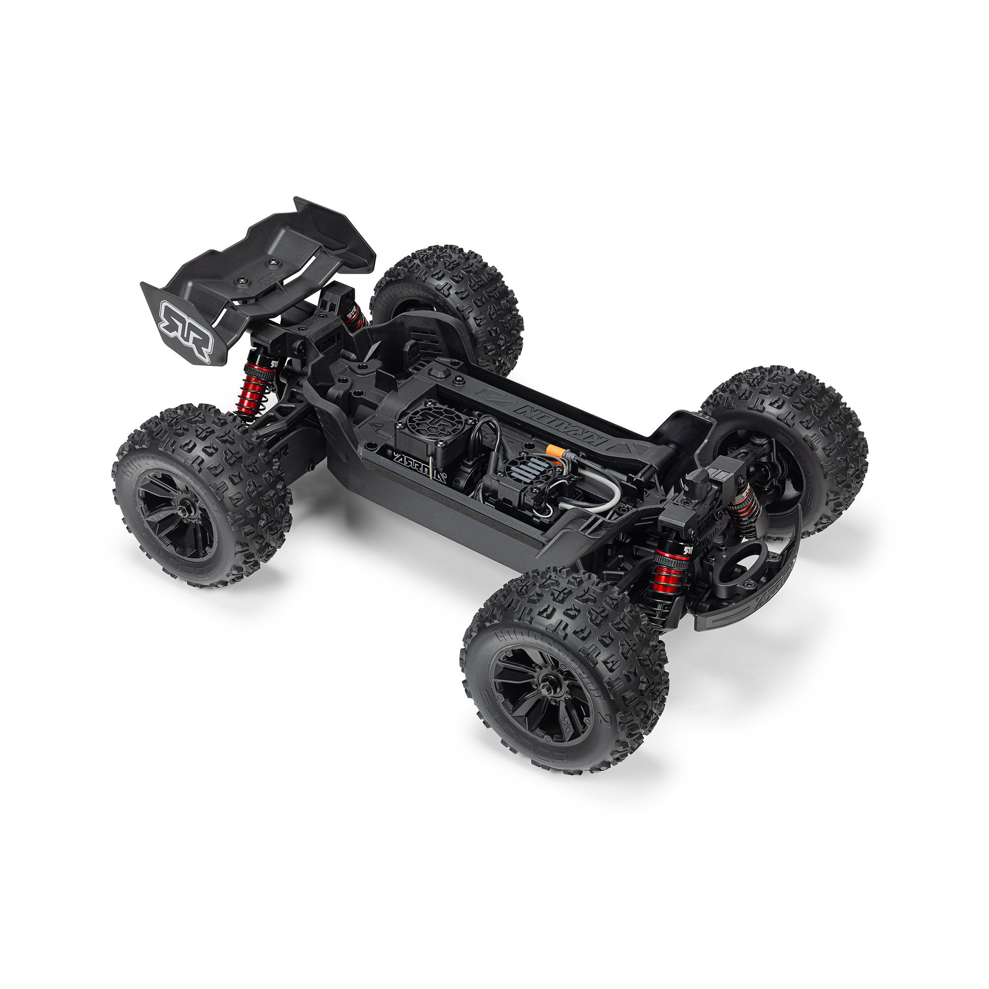 Arrma 1/16 MINI KRATON 3S DSC 4X4 RTR, Black/Red (C-ARA2508T1)