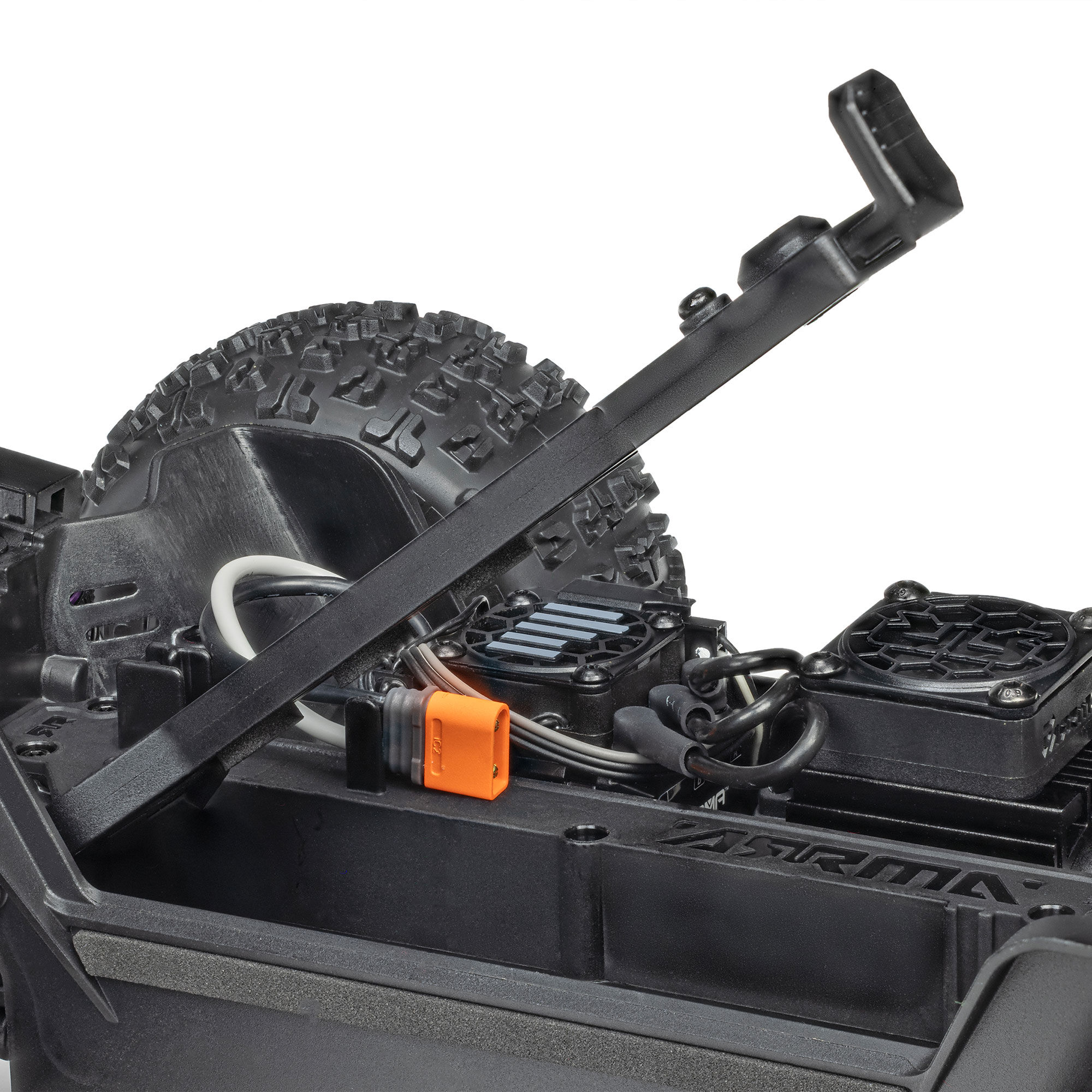 Arrma 1/16 MINI KRATON 3S DSC 4X4 RTR, Black/Red (C-ARA2508T1)