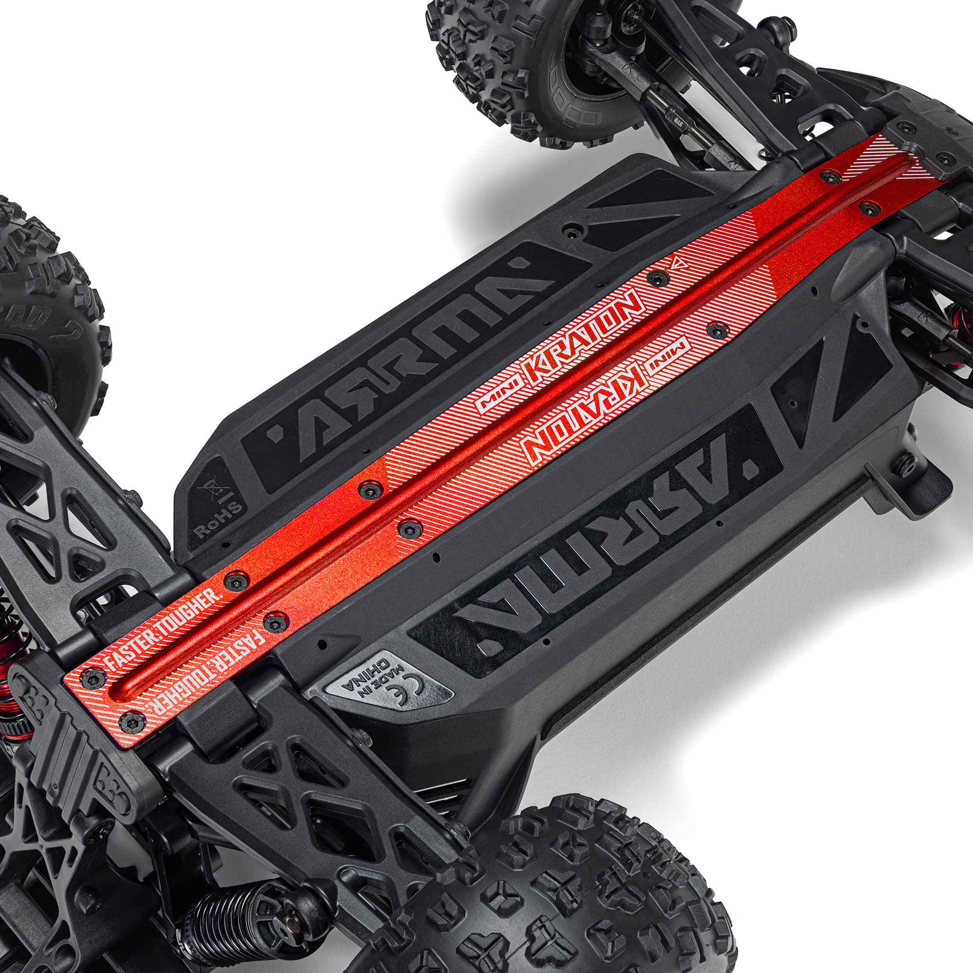 Arrma 1/16 MINI KRATON 3S DSC 4X4 RTR, Black/Red (C-ARA2508T1)