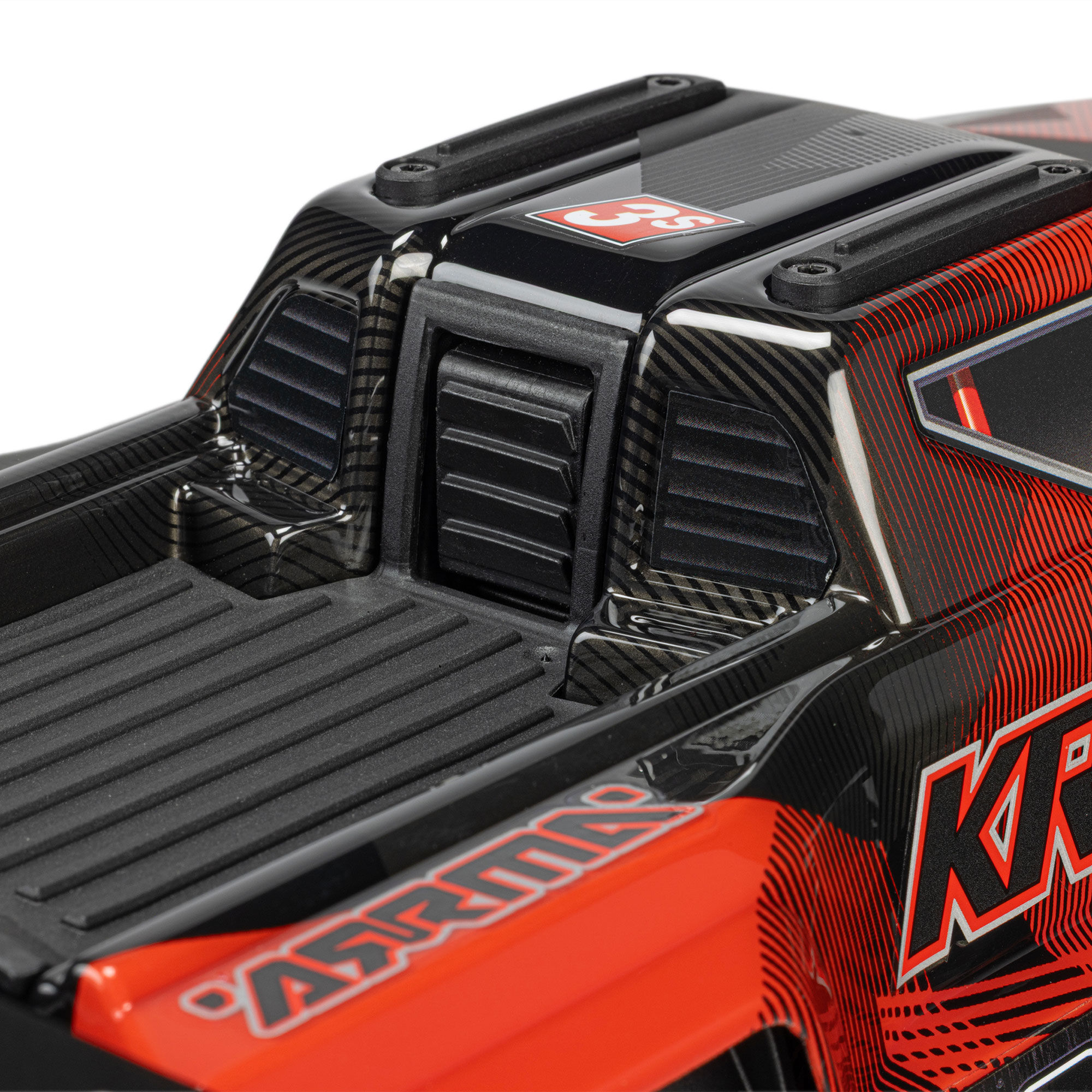 Arrma 1/16 MINI KRATON 3S DSC 4X4 RTR, Black/Red (C-ARA2508T1)