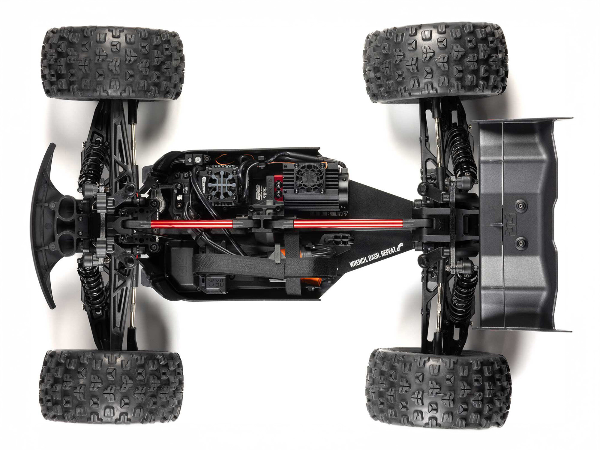 1/8 KRATON 6S V6 4X4 BLX Speed Monster Truck RTR Blue/Red (C-ARA8608V6T4)