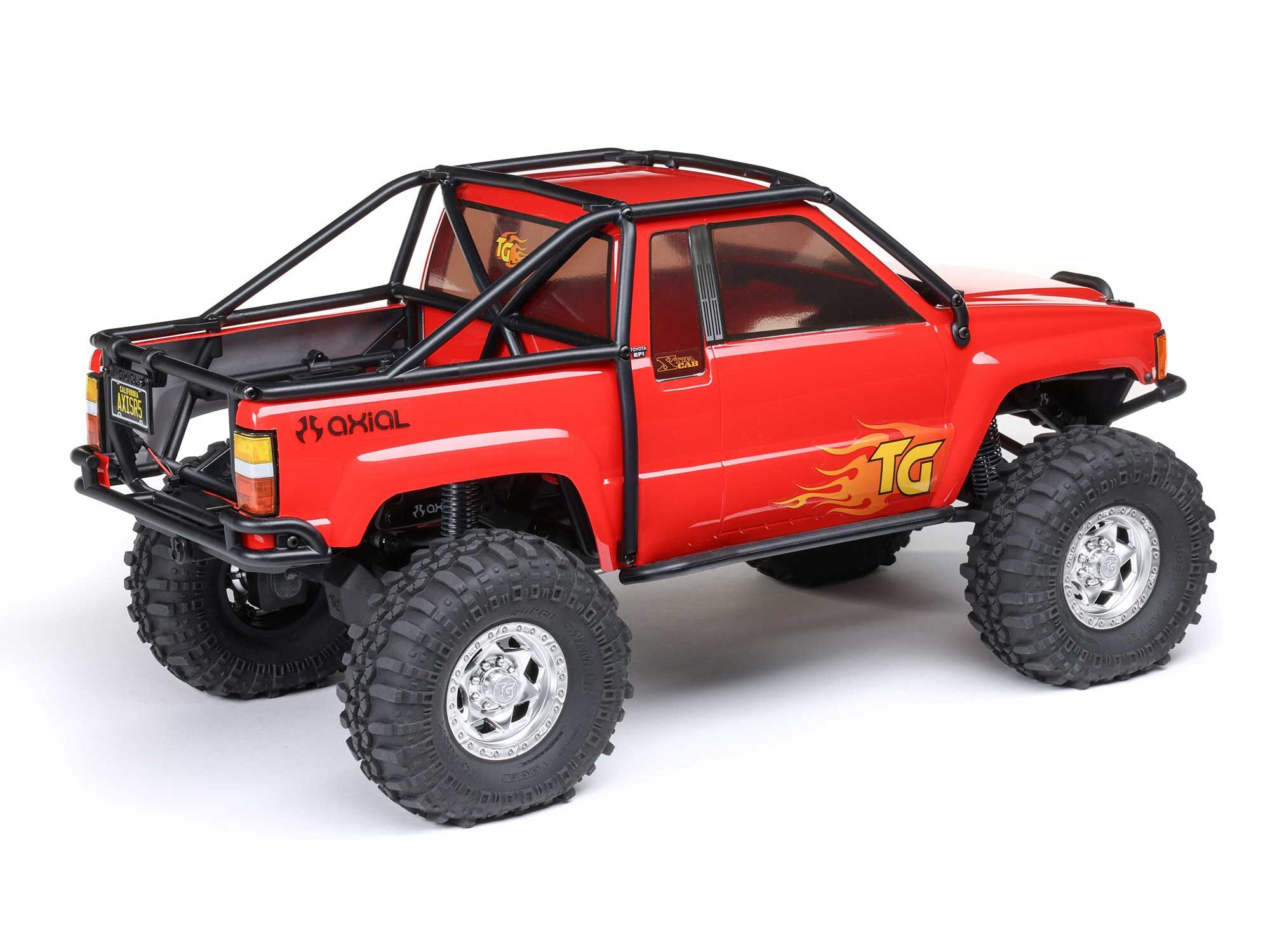 Axial 1/10 SCX10 III 1987 Toyota SR5 4X4 RTR Rock Crawler, Red (C-AXI-2062T2)