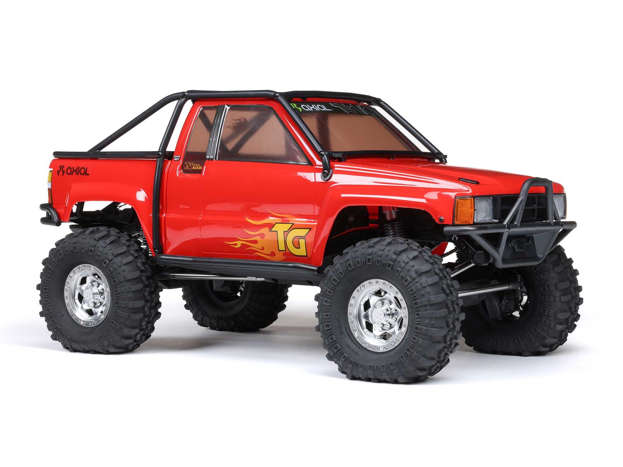 Axial 1/10 SCX10 III 1987 Toyota SR5 4X4 RTR Rock Crawler, Red (C-AXI-2062T2)