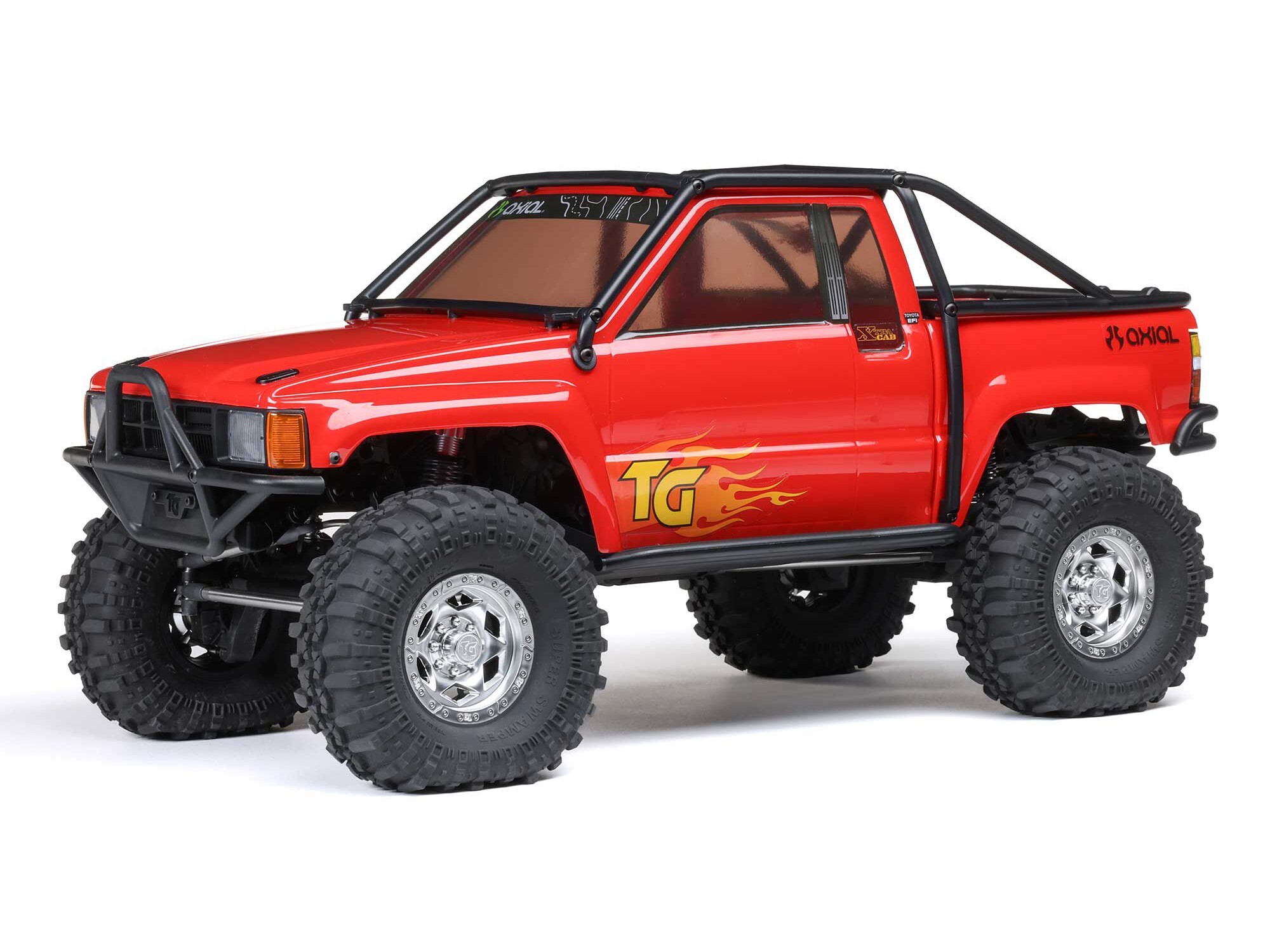 Axial 1/10 SCX10 III 1987 Toyota SR5 4X4 RTR Rock Crawler, Red (C-AXI-2062T2)