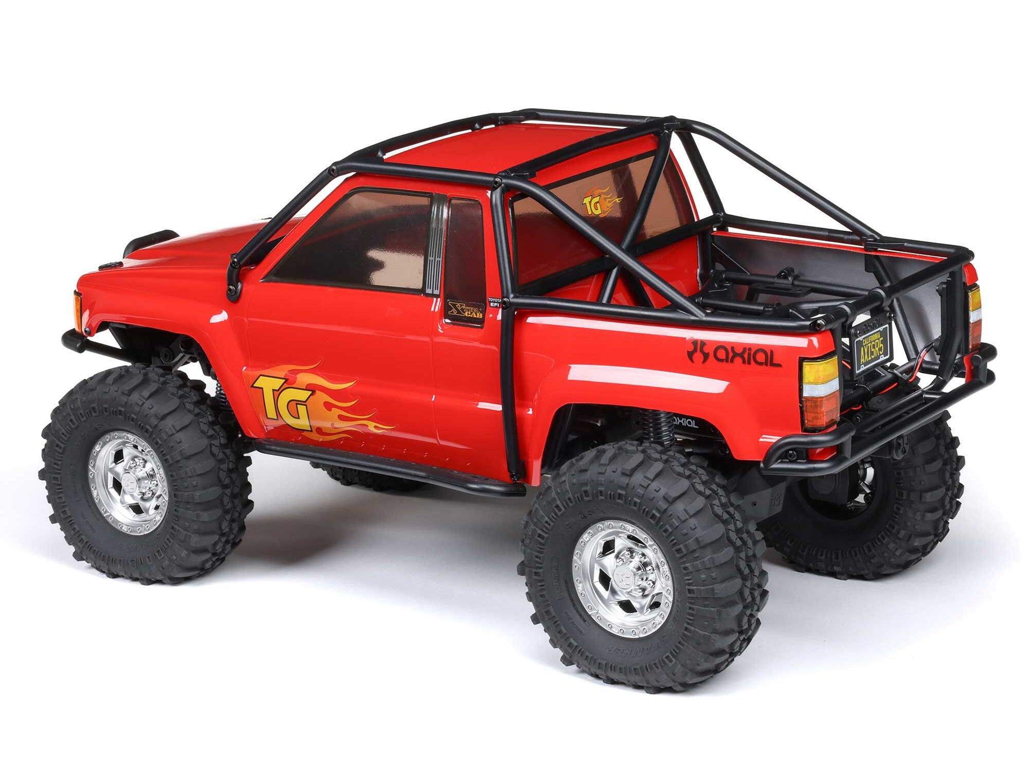 Axial 1/10 SCX10 III 1987 Toyota SR5 4X4 RTR Rock Crawler, Red (C-AXI-2062T2)