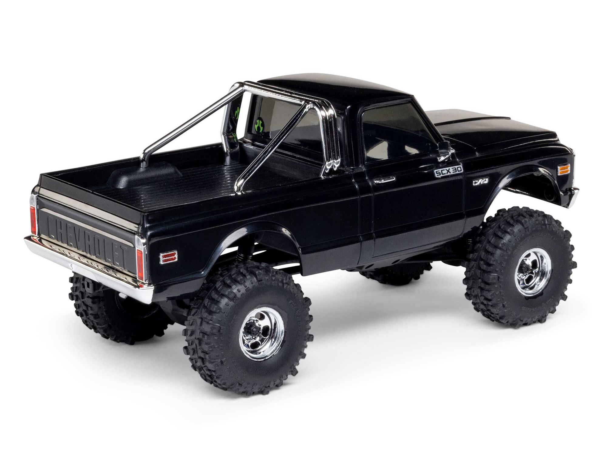 Axial 1/30 SCX30 Chevrolet K10 4X4 RTR Rock Crawler Black (C-AXI-2260T2)
