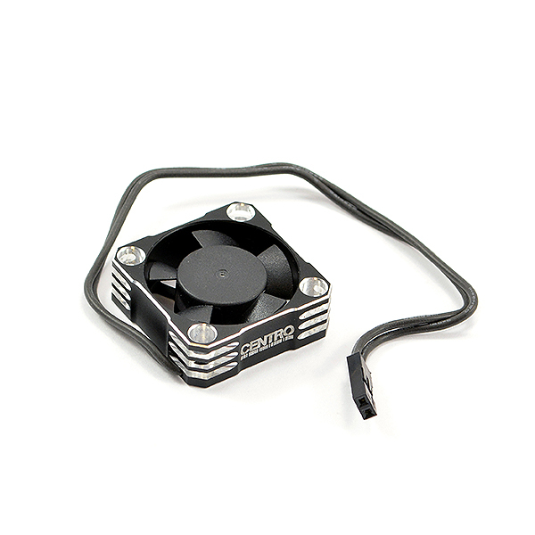 Centro Aluminium Cooling Fan 28000 RPM 5V-8V 30x30mm JST Plug (C0651BK)