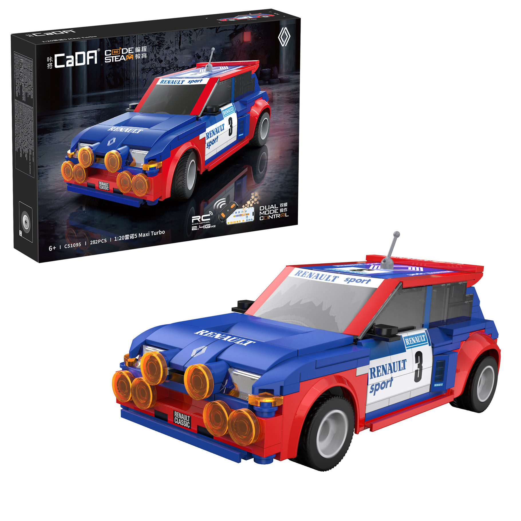 Cada 1:20 Renault 5 Maxi Turbo - 282 pcs (C51095W)