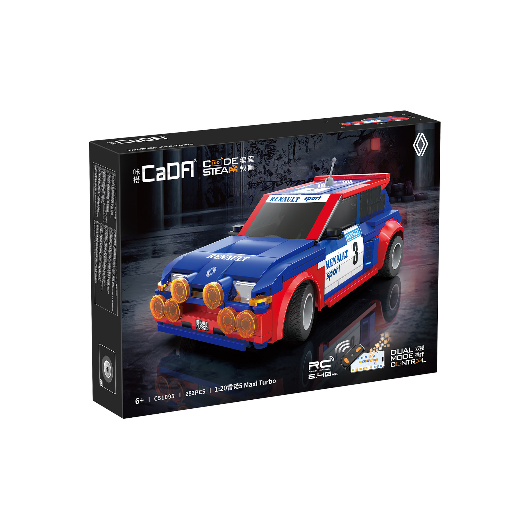 Cada 1:20 Renault 5 Maxi Turbo - 282 pcs (C51095W)