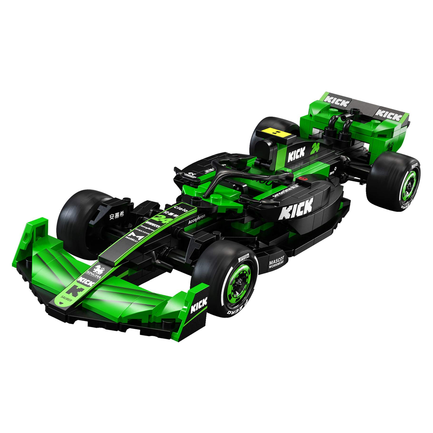 Cada KICK Sauber F1 Team C44 (2024) - 314 pcs (C55032W)