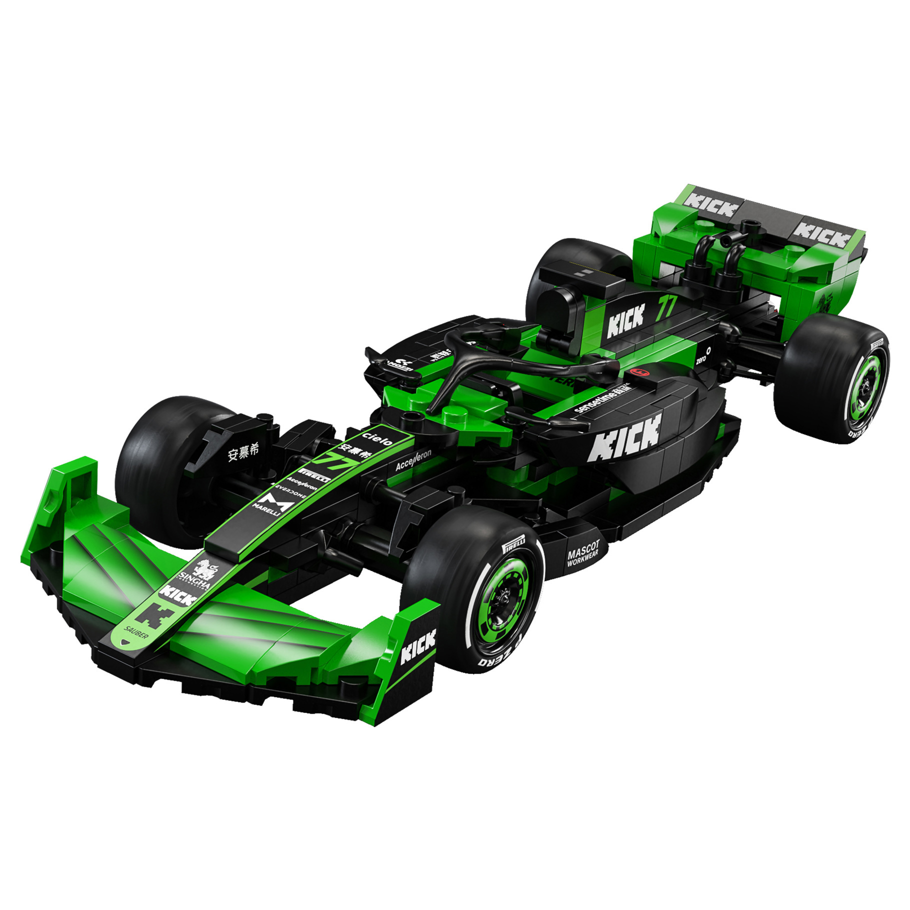 Cada KICK Sauber F1 Team C44 (2024) - 314 pcs (C55032W)