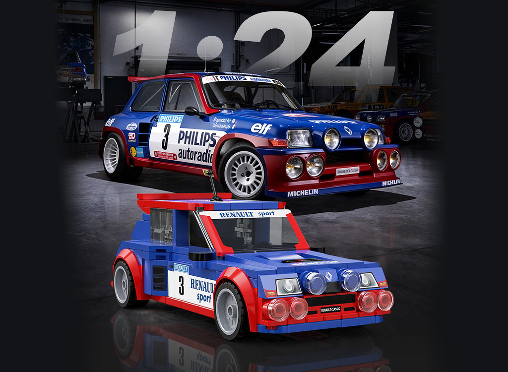 Cada 1:24 Renault 5 Maxi Turbo - 308 pcs (C55038W)