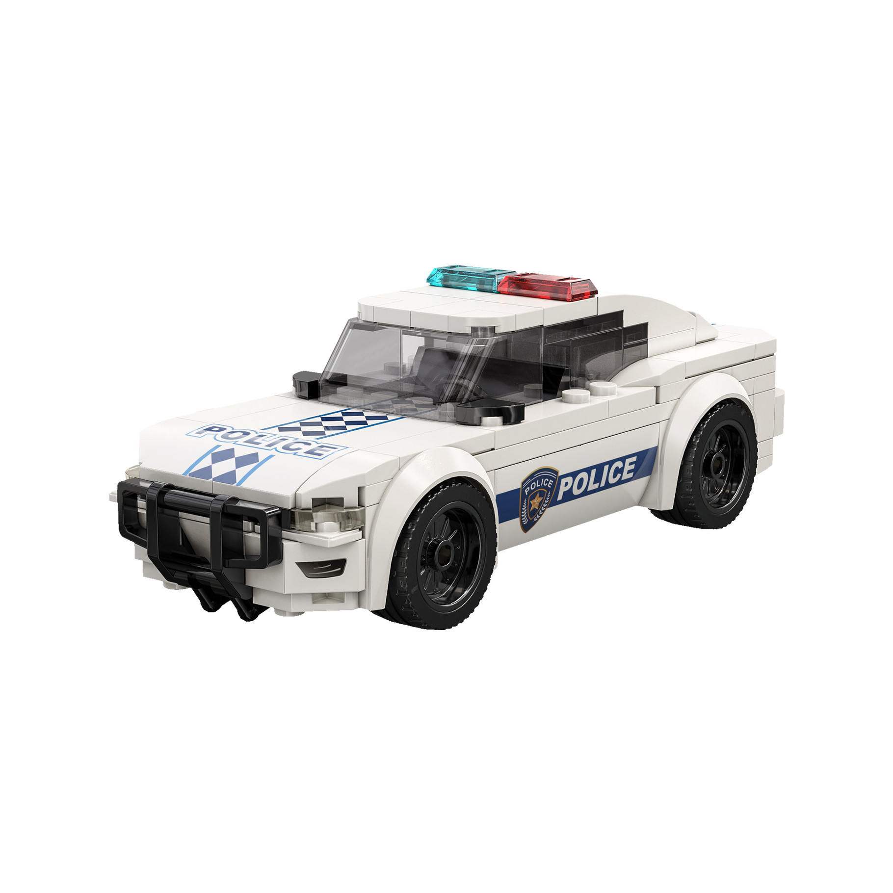 Cada Midnight Pursuit Police Car - 156 pcs (C55063W)