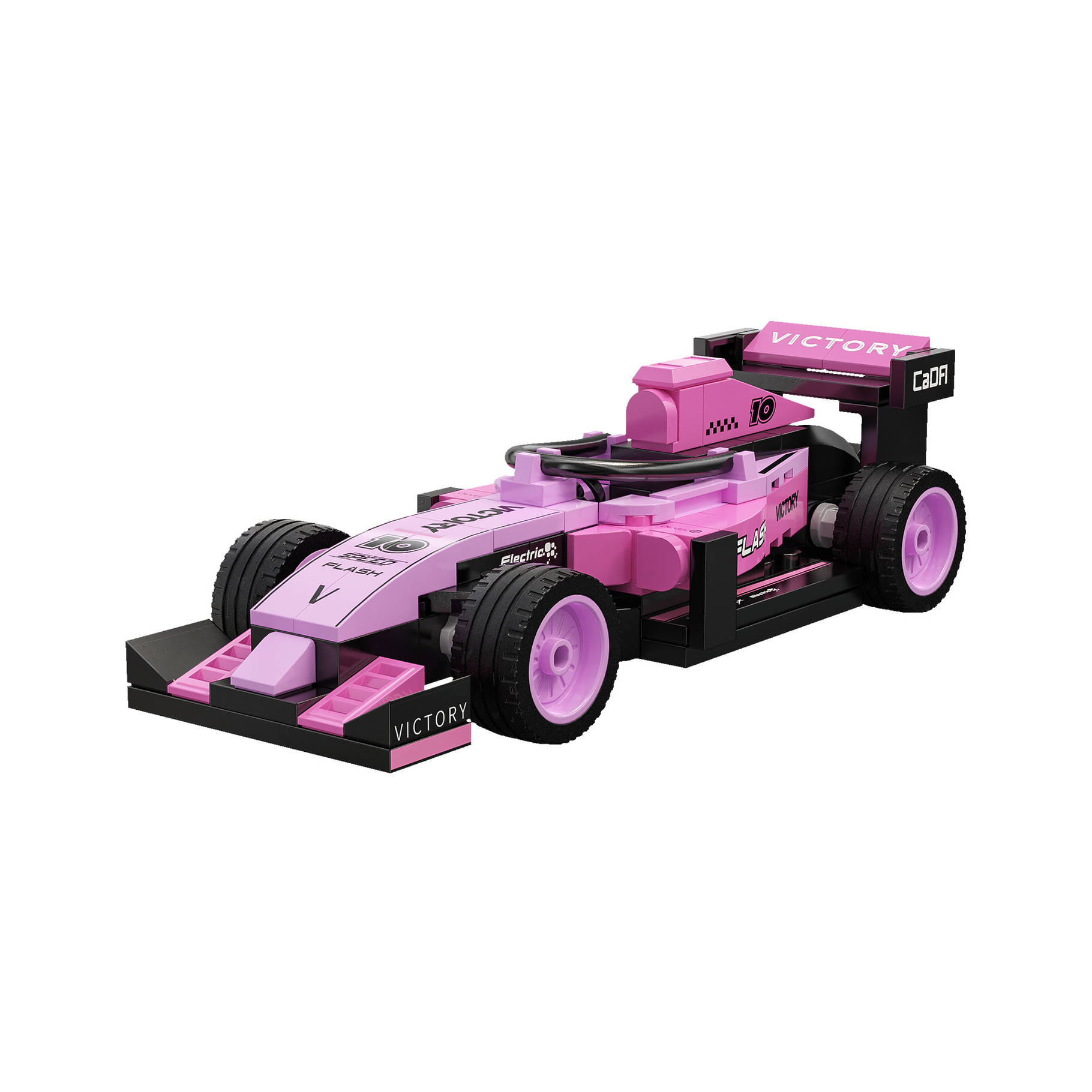 Cada Pink Circuit Racing Car - 123 pcs (C55067W)
