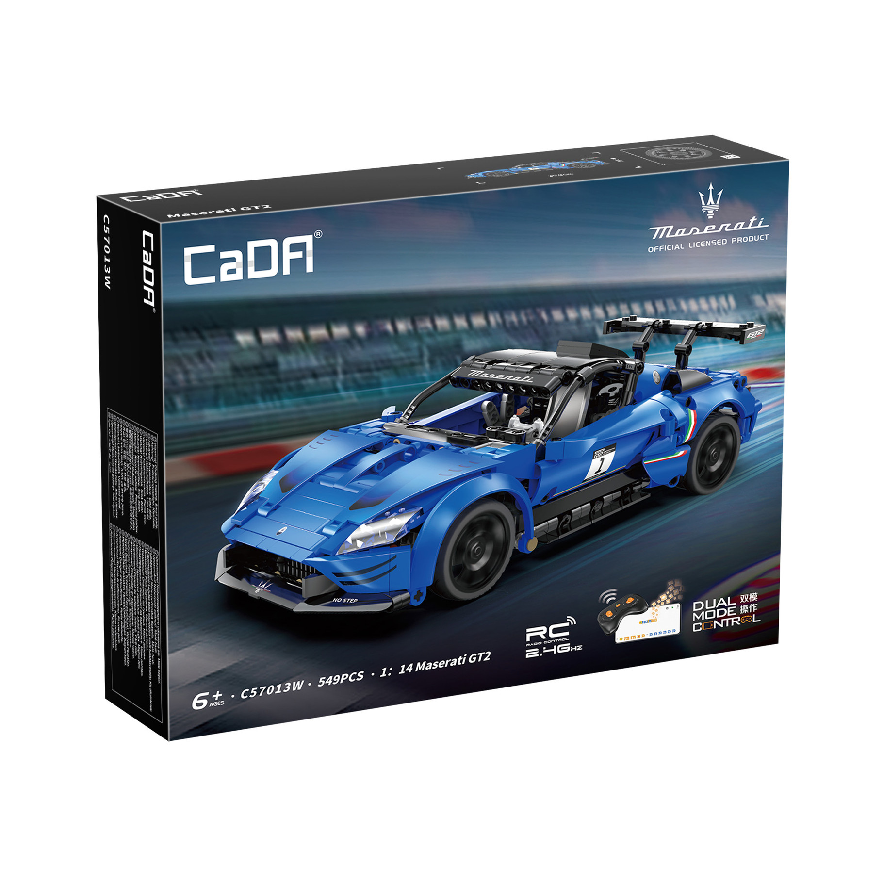 Cada 1:14 Maserati GT2 Race Car - 549 pcs (C57013W)