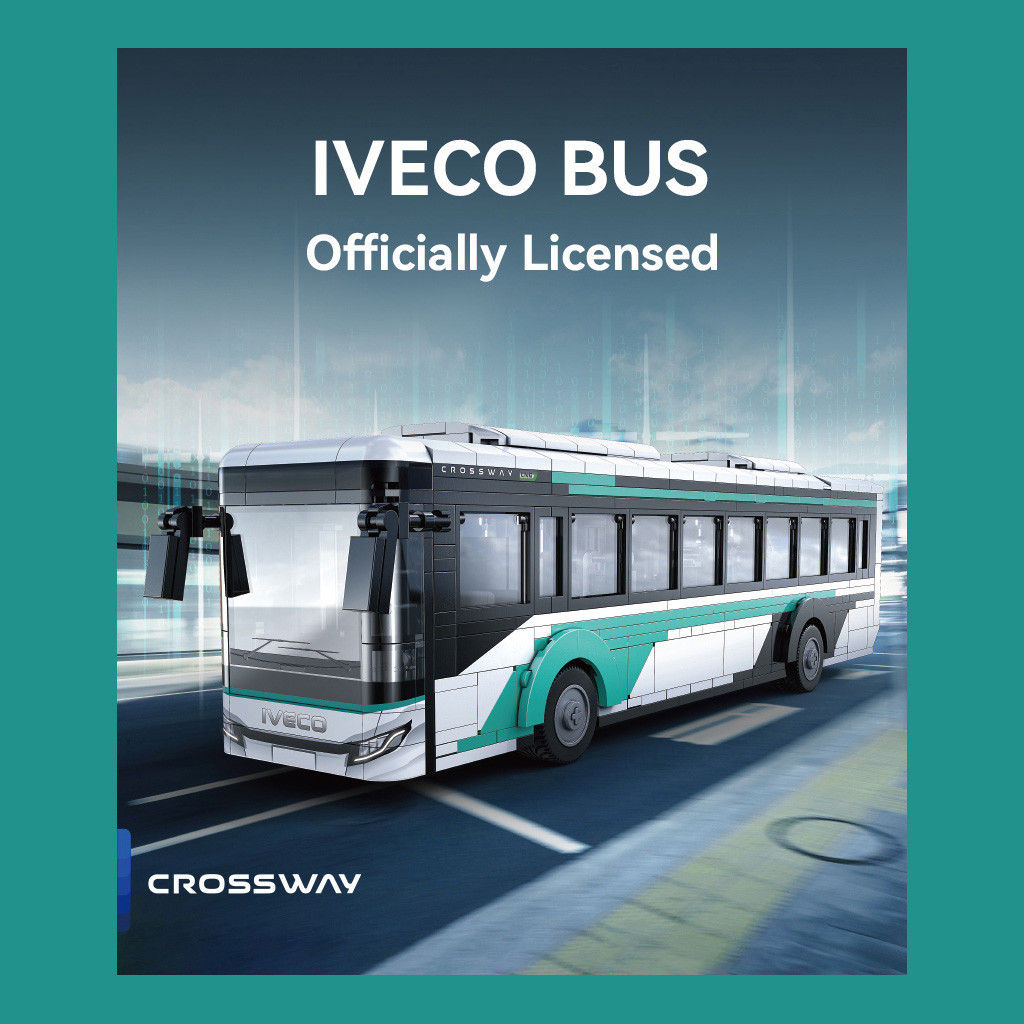 Cada 1:43 Iveco Crossway Bus - 832 pcs (C59007W)