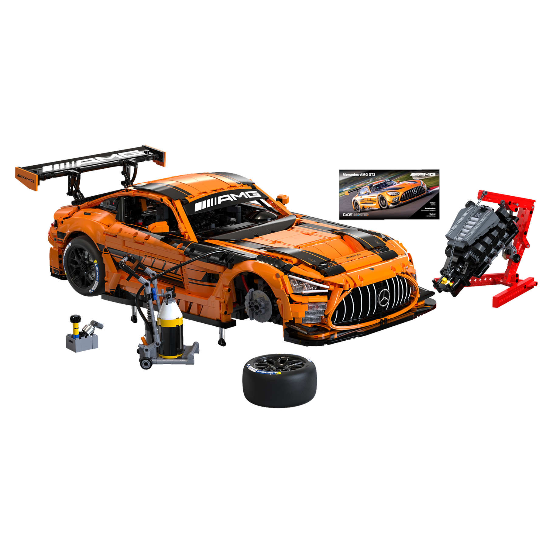 Cada 1:8 Mercedes-AMG GT3 - 5466 pcs (C64008W)