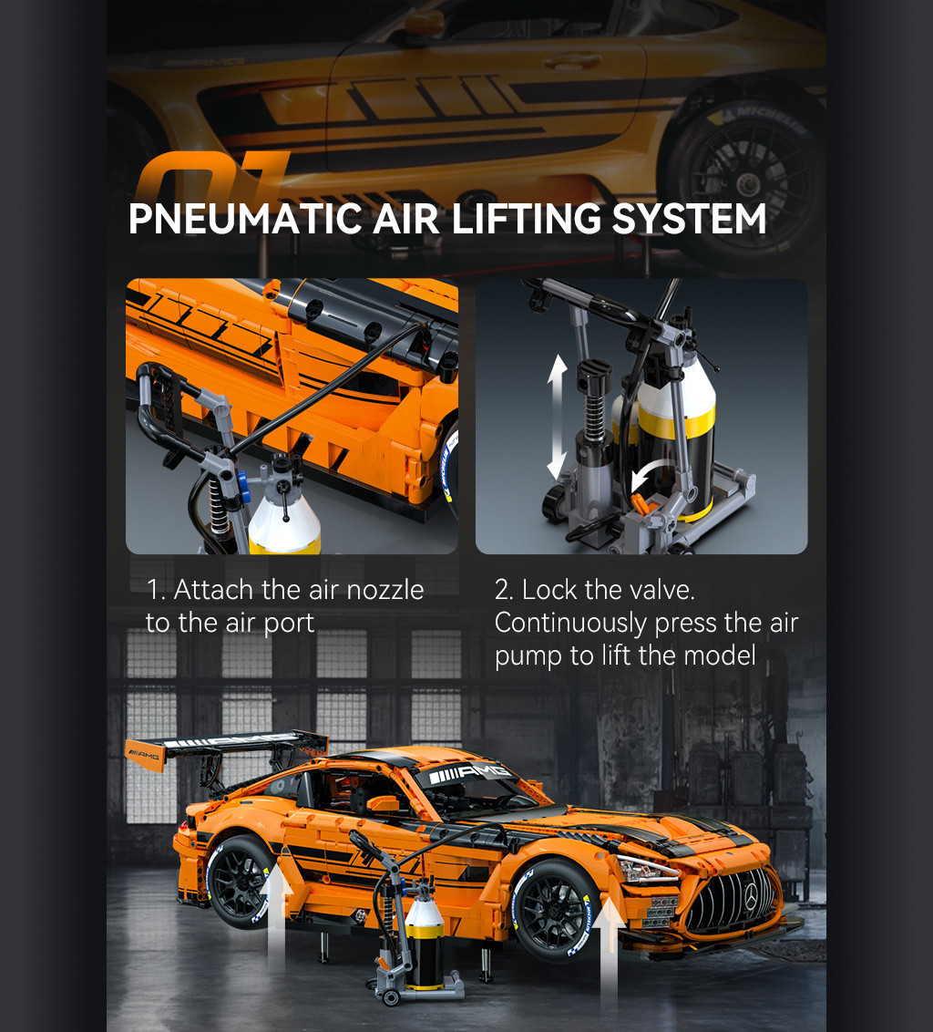 Cada 1:8 Mercedes-AMG GT3 - 5466 pcs (C64008W)