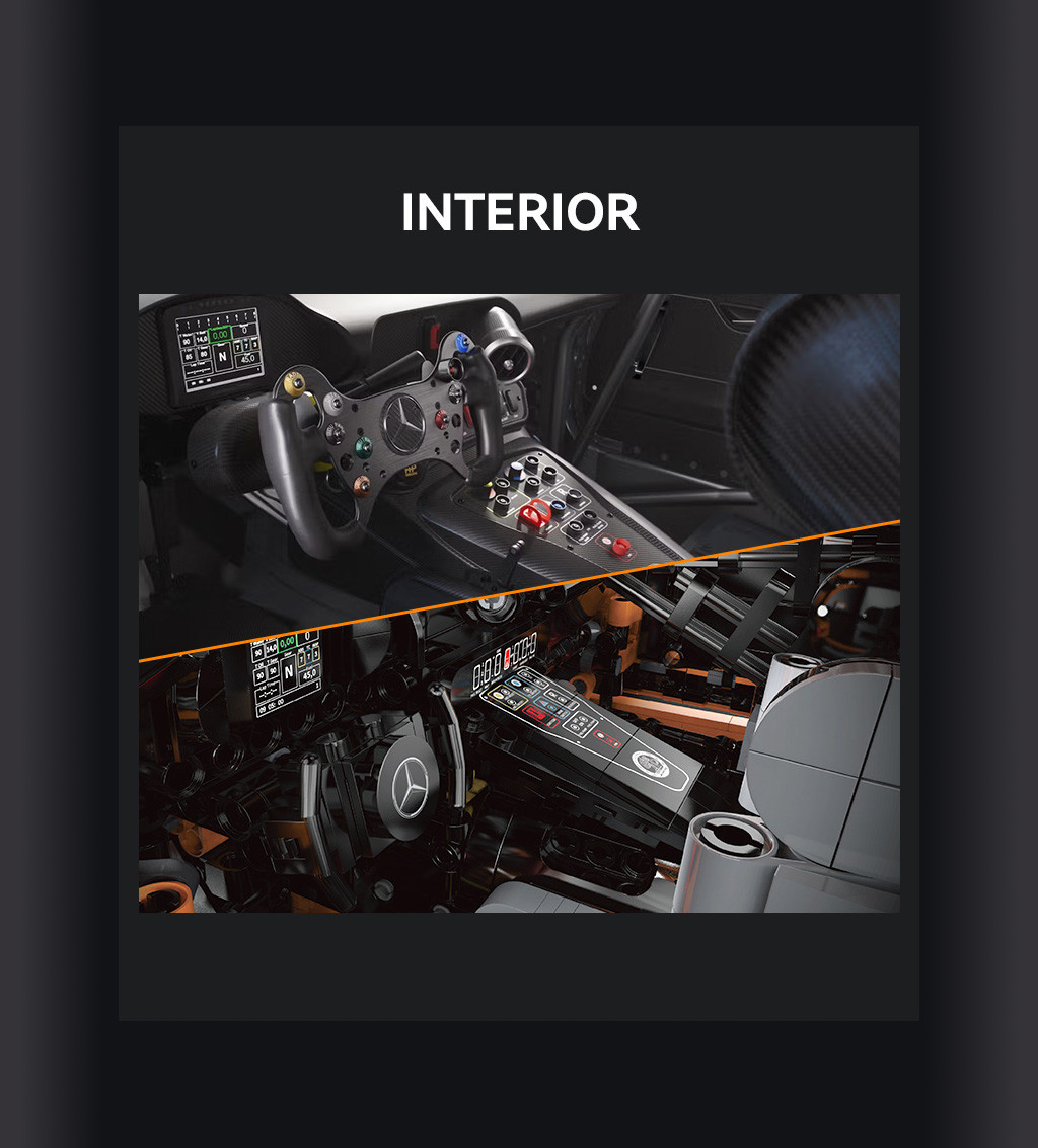 Cada 1:8 Mercedes-AMG GT3 - 5466 pcs (C64008W)