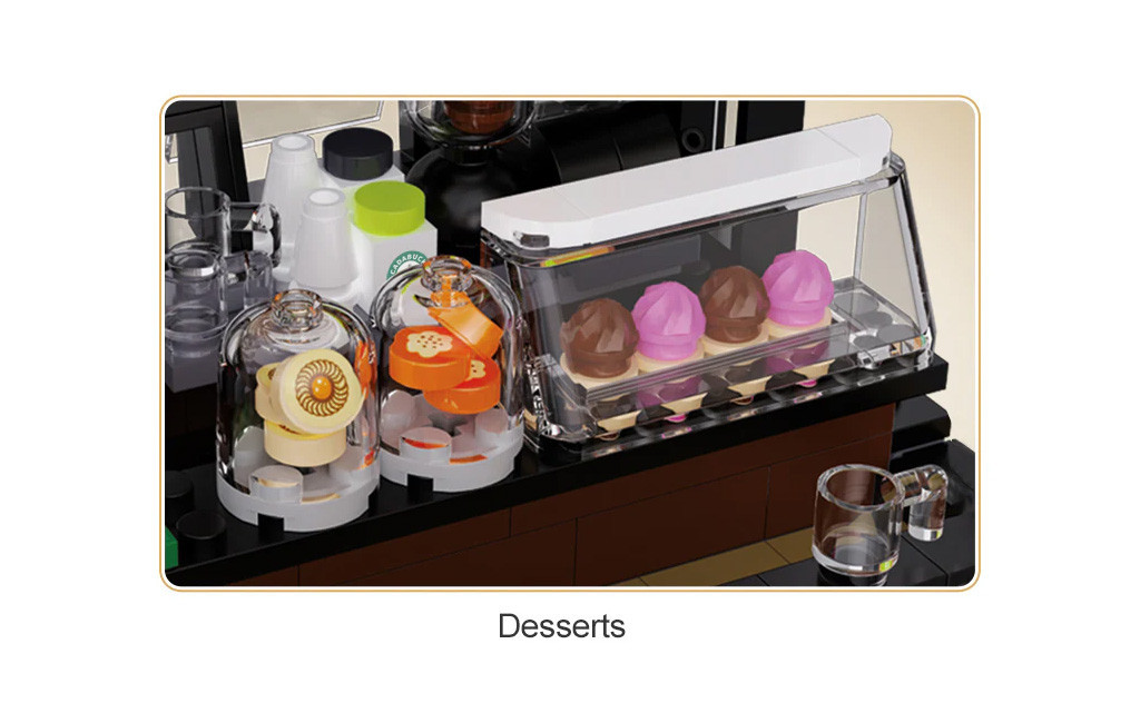 Cada Street Coffee House - 768 pcs (C66005W)