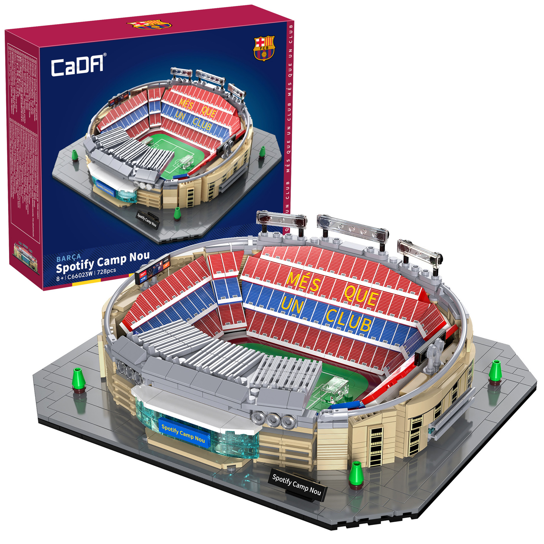Cada FC Barcelona Camp Nou Stadium - 728 pcs (C66023W)
