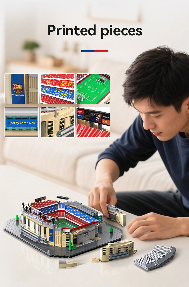 Cada FC Barcelona Camp Nou Stadium - 728 pcs (C66023W)