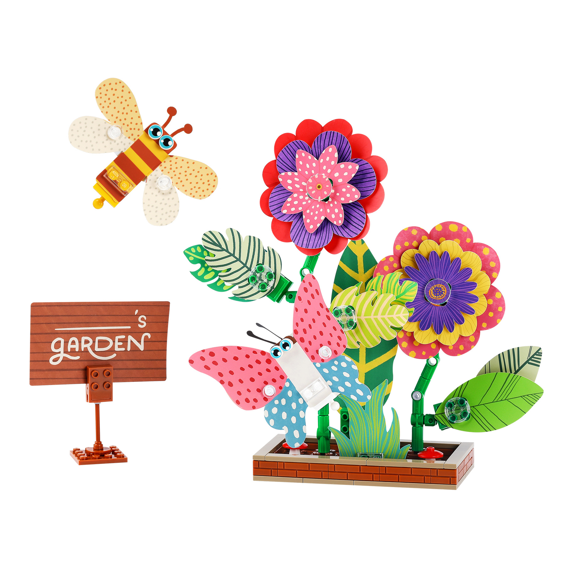 Cada Flower Garden -  230Pcs (C71022W)