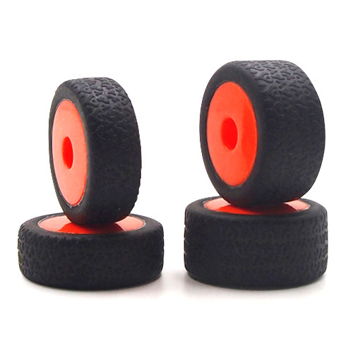 Carisma GT24B Orange Wheels/ Tyres Mounted (CA15637)