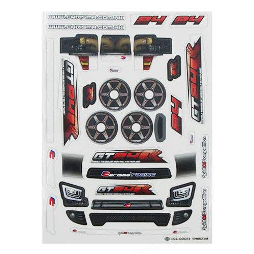 Carisma GT24R Rally Car Decal Sheet (CA15654)